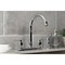 Kingston Brass FB7791SVLSP Centerset Kitchen Faucet with Plastic Sprayer, Polished Chrome FB7791SVLSP - alternate 2